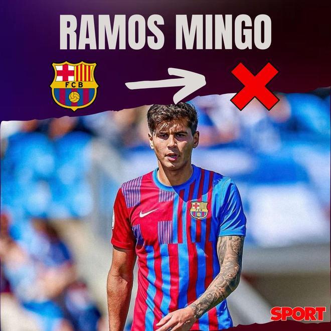 30.06.2022: Santiago Ramos Mingo - También lo hizo después de dos temporada y media como culé
