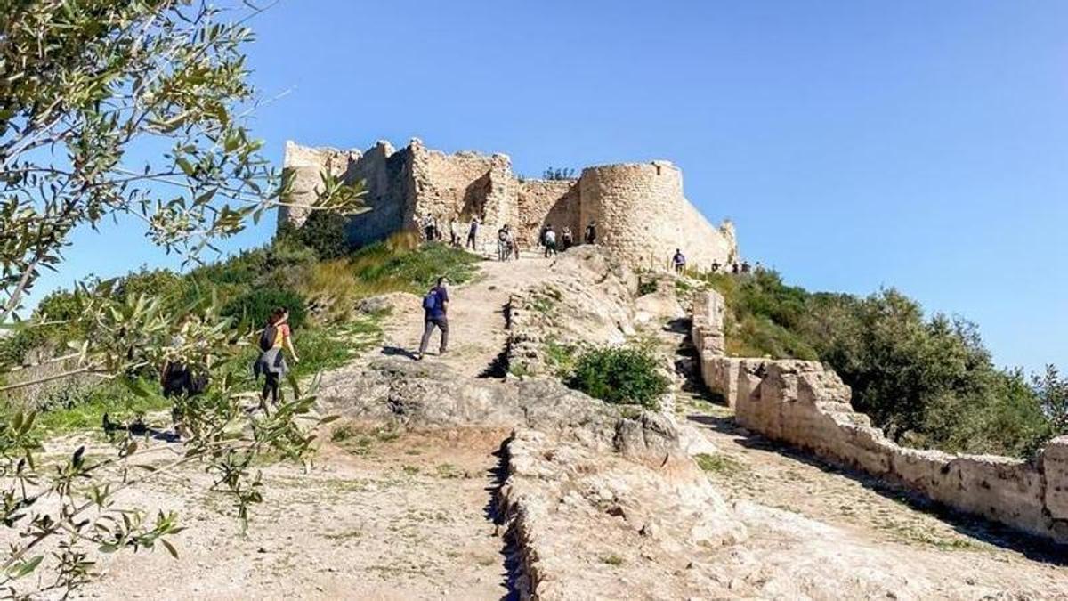 El Castell Bairén de Gandia, en una imagen de archivo.