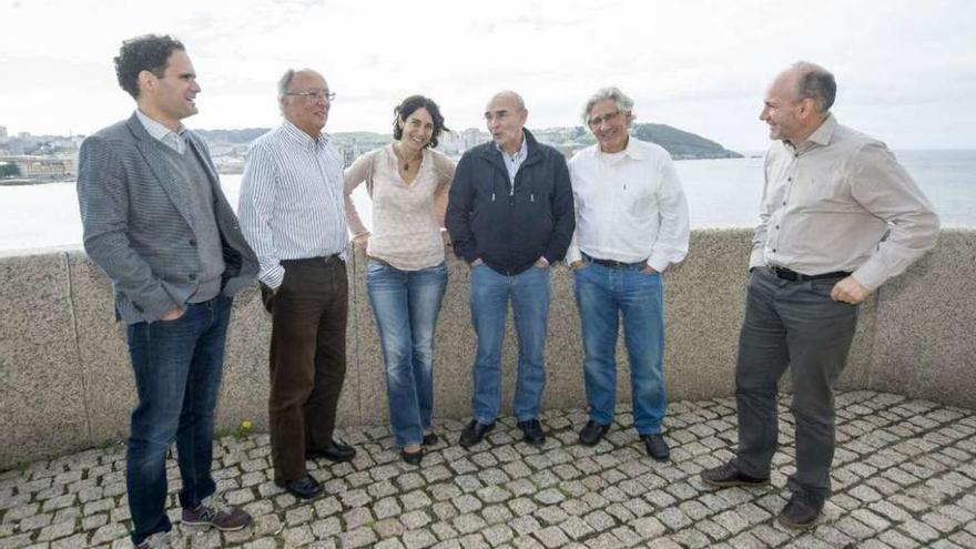 Algunos de los ponentes de las jornadas pesqueras organizadas ayer en A Coruña.