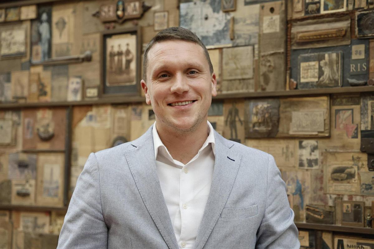 O secretario xeral do PSdeG de Santiago, Aitor Bouza