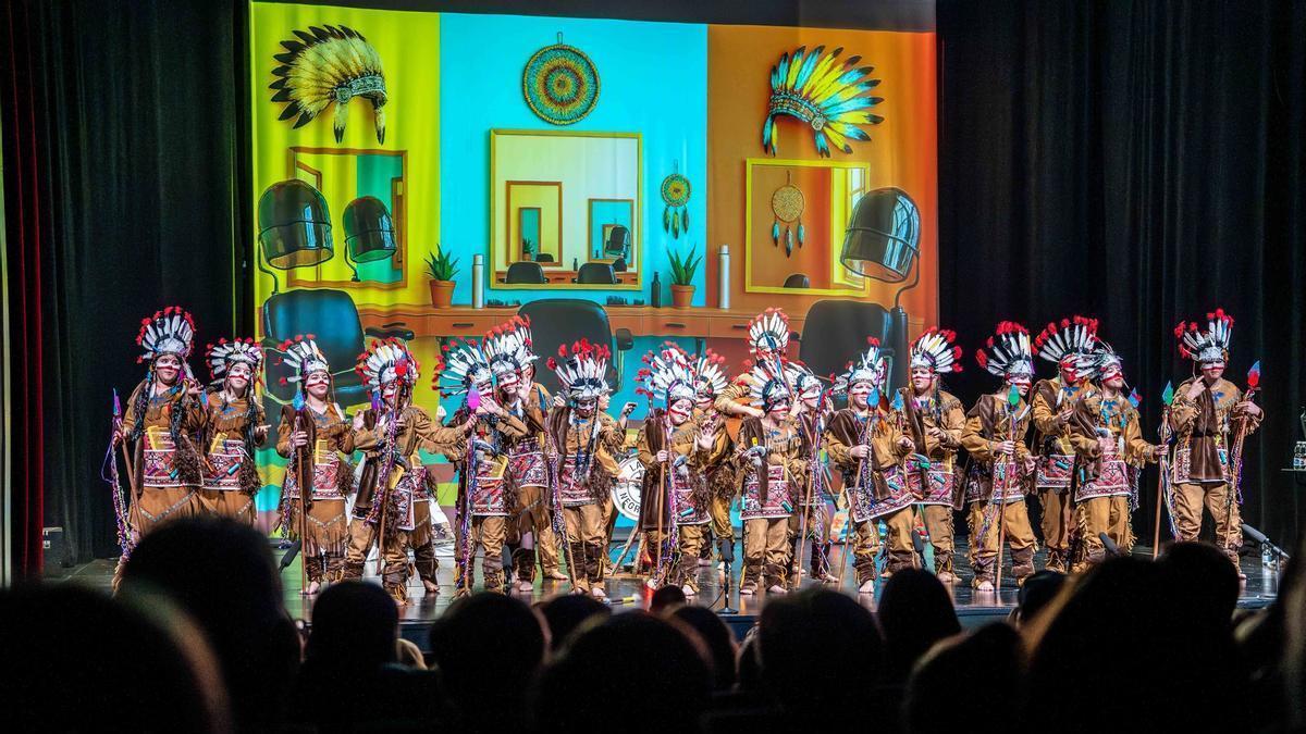 Las imágenes del concurso de agrupaciones juveniles del Carnaval de Mérida