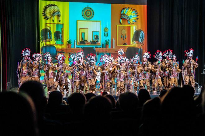 Las imágenes del concurso de agrupaciones juveniles del Carnaval de Mérida