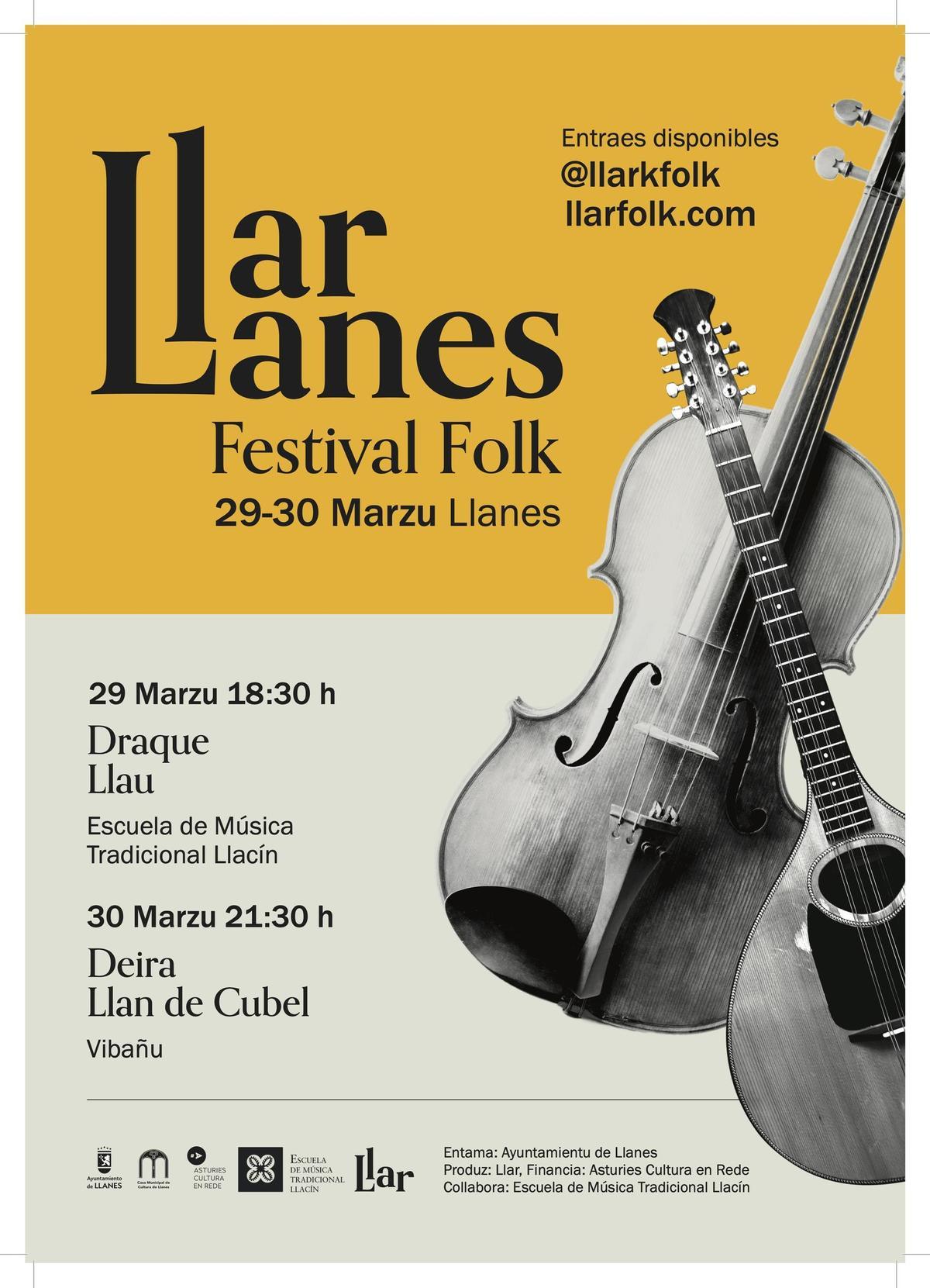 Póster del Festival Llar Llanes.