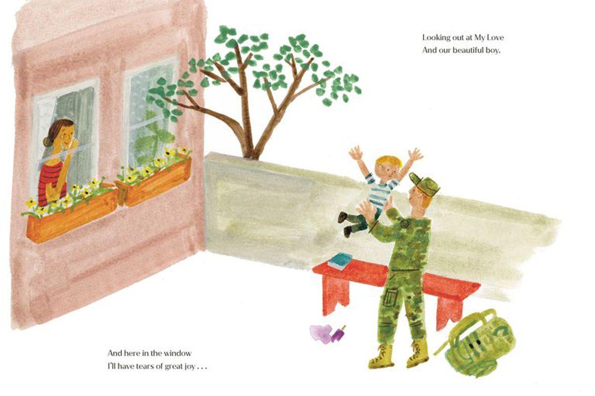 Ilustración interior del libro que ha escrito Meghan Markle