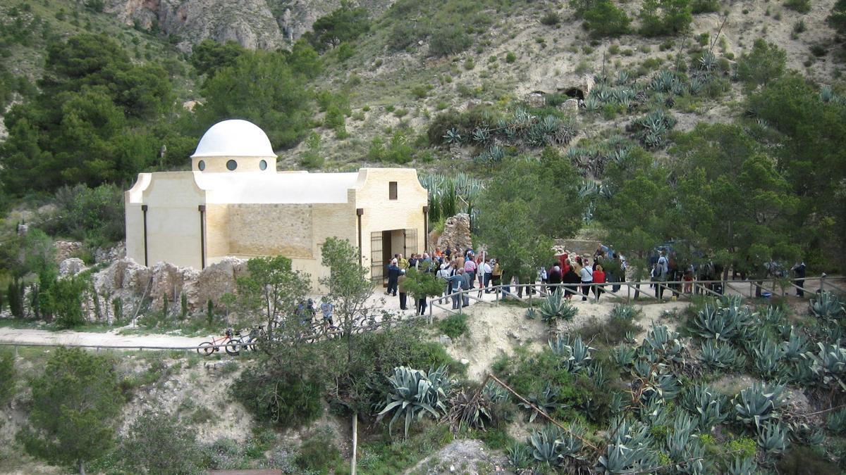 Una imagen de archivo de la mítica ermita de Crevillent