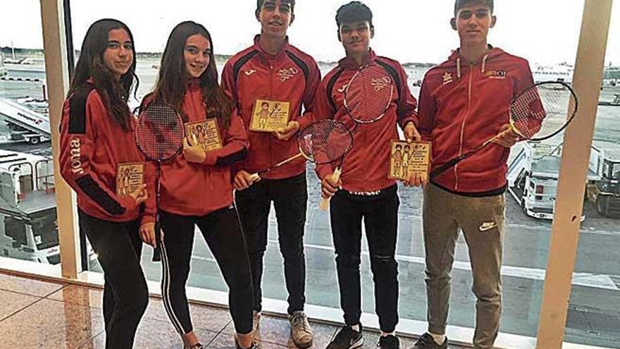 Cuatro medallas para el Badminton Cide en Alfajarín