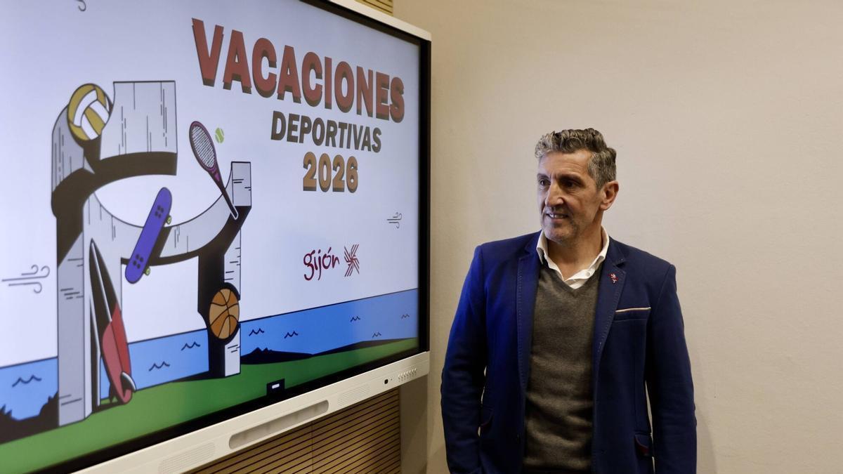 Jorge Pañeda durante la presentación