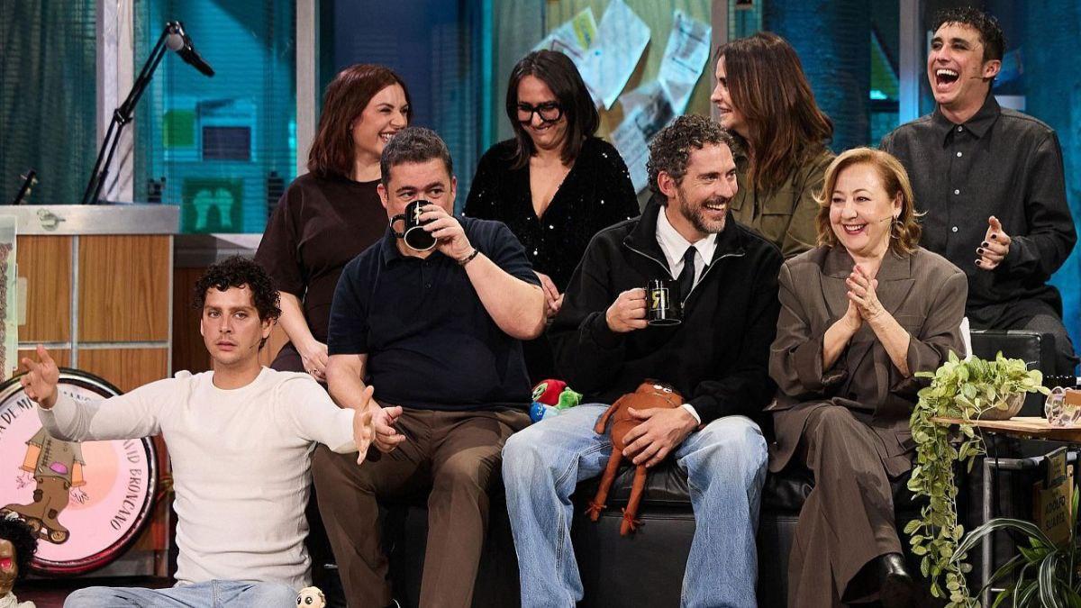 El elenco de 'Aída' en 'La revuelta'