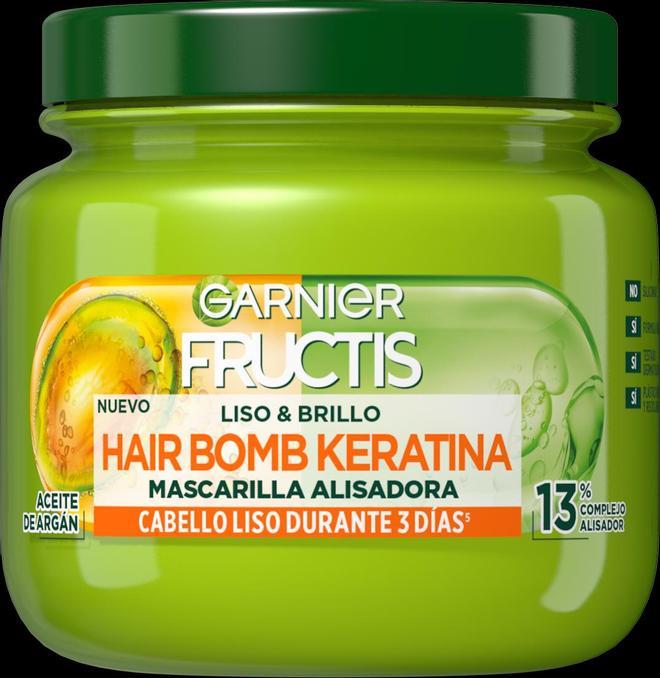 Mascarilla Fructis Hair Bomb Keratina Liso &amp; Brillo