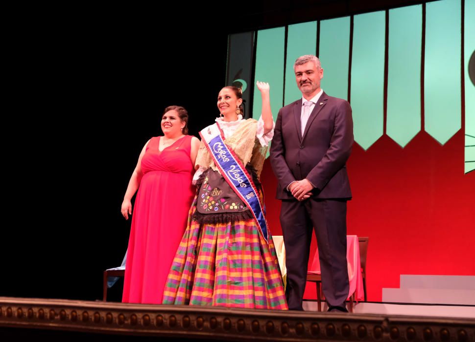 Presentación de la Regidora de las Fiestas de Villena 2018