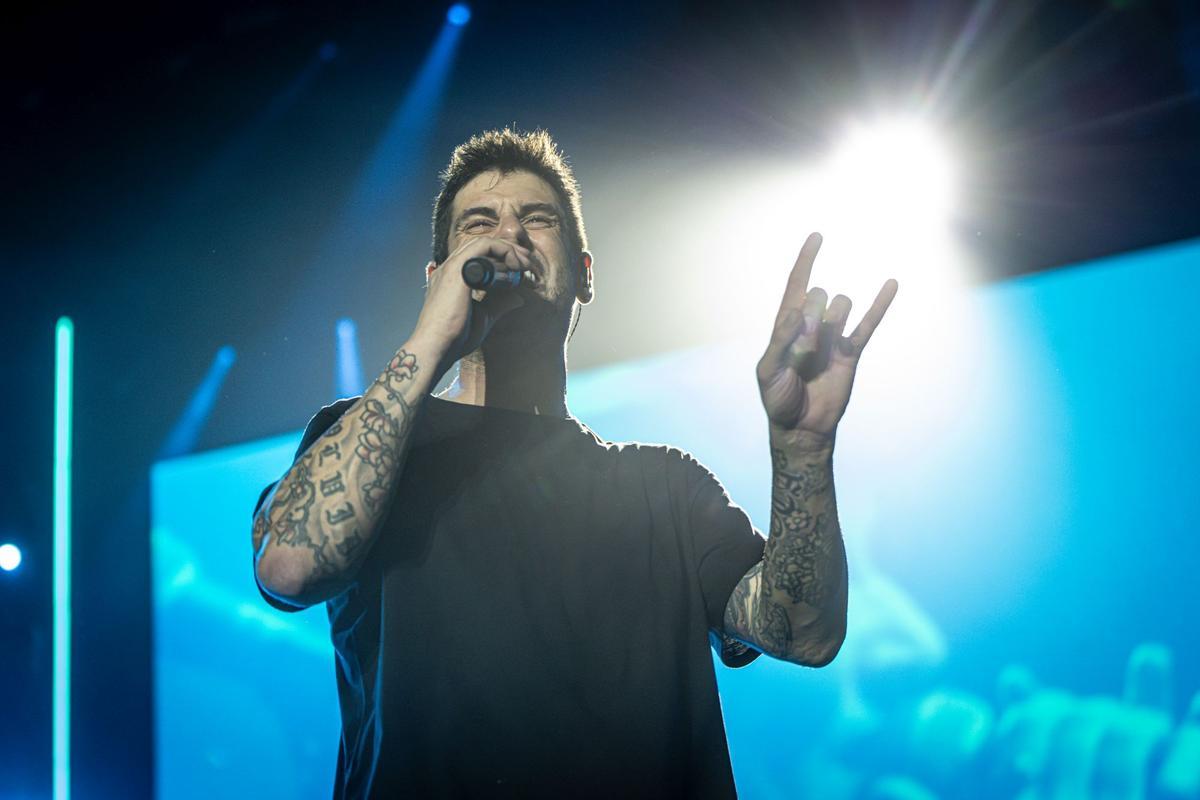 Primer concierto de Melendi en el Palau Sant Jordi