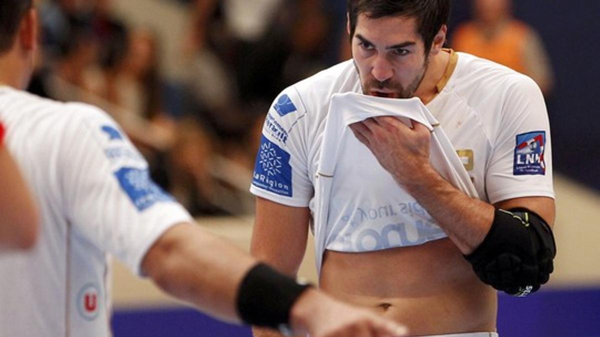 El jugador francés de balonmano Nicola Karabatic. REUTERS