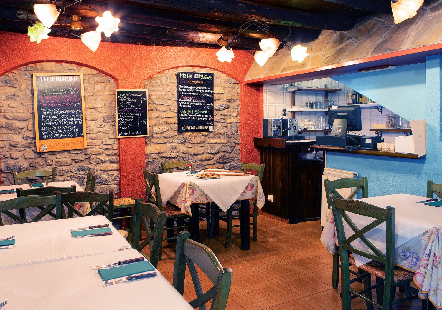 Sala del restaurante Polifemo