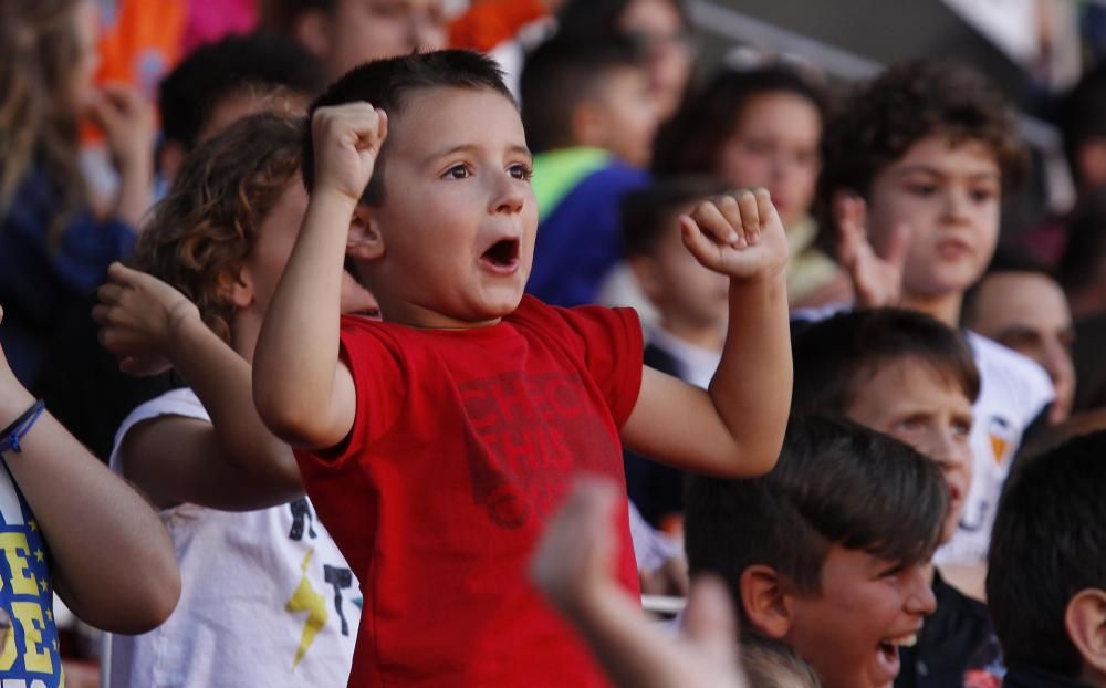 La espectacular afición del Valencia CF