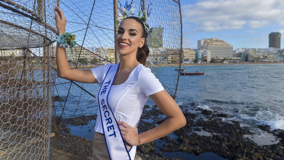 07-03-2022 LAS PALMAS DE GRAN CANARIA. Norma Ruiz, candidata a Reina del Carnaval 2022 con la fantasía "Querido Néstor".