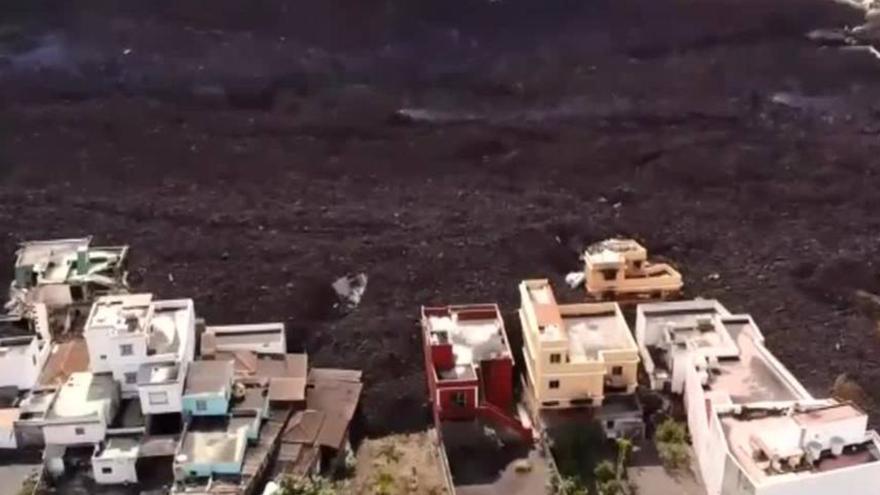 La Laguna, un barrio fantasma cercado por la lava