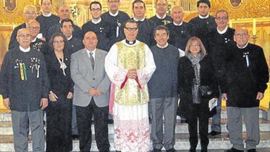 Los Pal·liers de la Basílica de Lledó celebran su fiesta con una misa y un homenaje a Lluís Revest