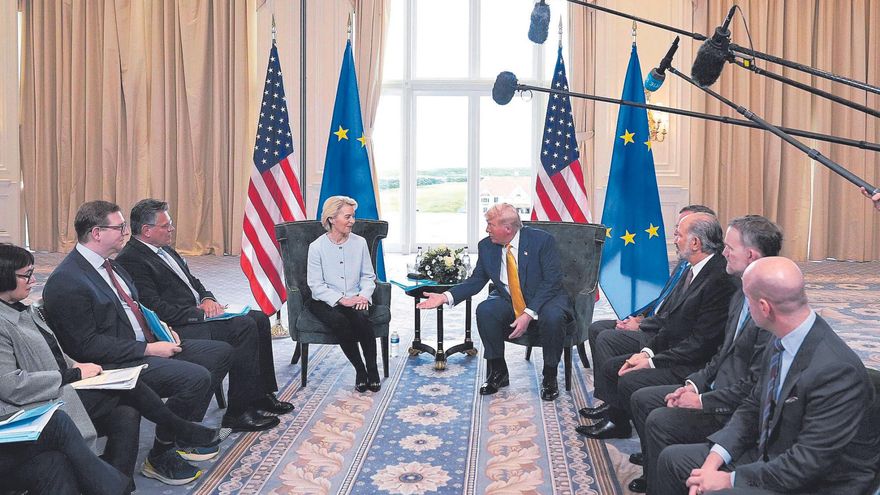 Alivio y frustración entre los países de la UE tras el acuerdo de aranceles con EEUU