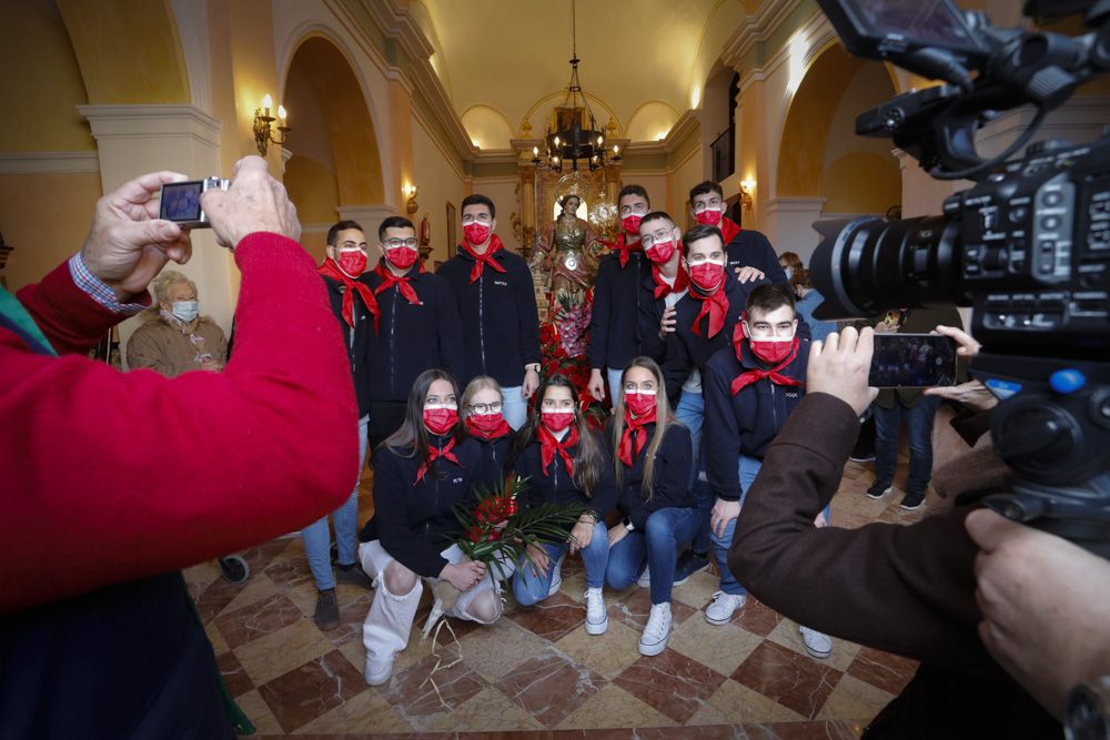 Faura disfruta de la Pujà de Santa Bárbara.