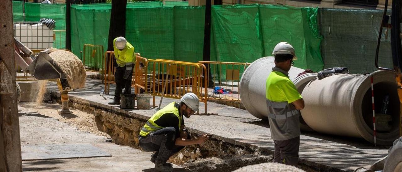 La avenida de la Constitución, en una imagen reciente