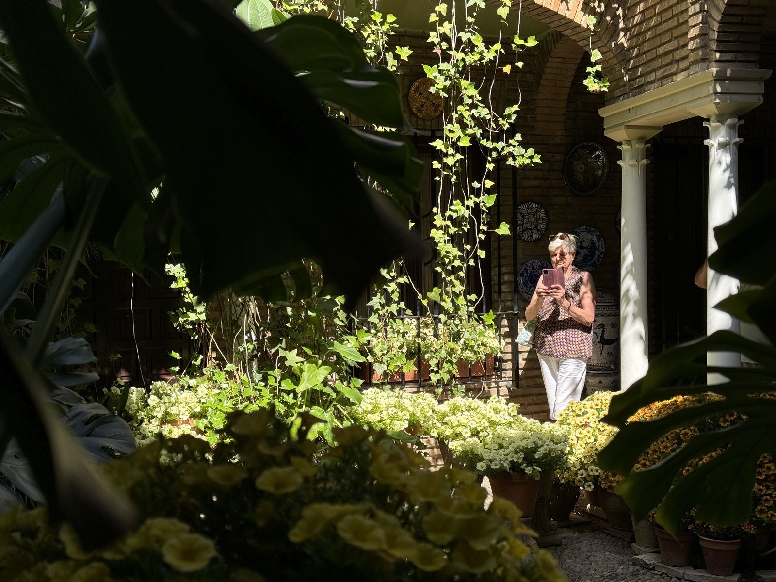 Ambiente en el último sábado de Patios