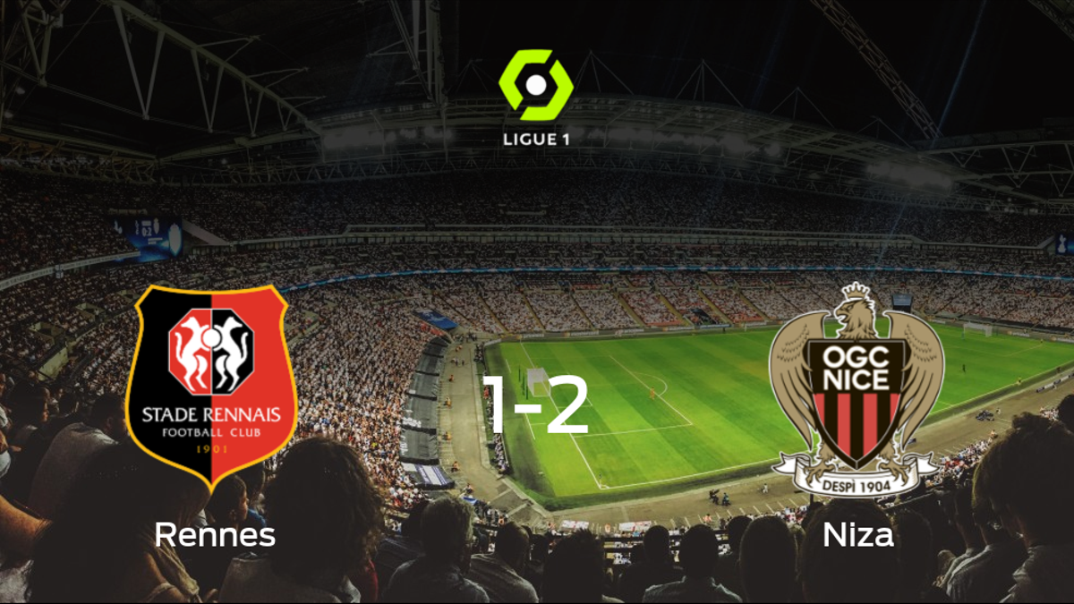 El OGC Niza gana 1-2 en el estadio del Stade Rennes