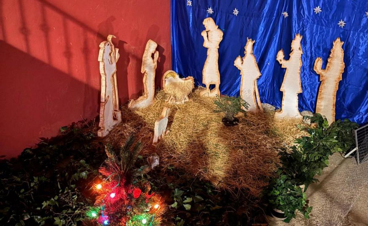 Moneva prepara la Navidad