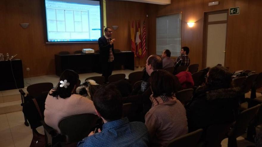 Curso en la Cámara de Comercio de Zamora.