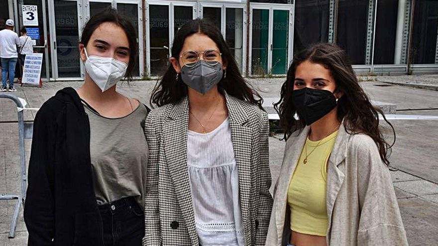 Lucía, Paula y Marta