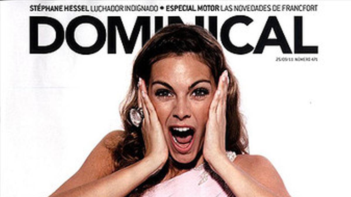 Amaia Salamanca, portada del 'Dominical'