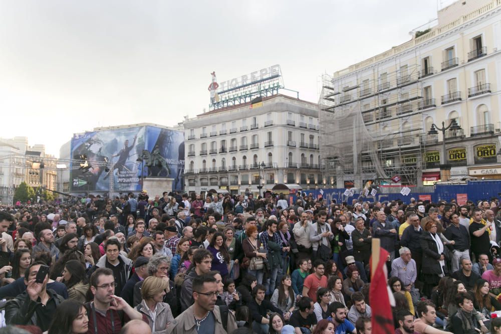 El 15-M vuelve a la Puerta del Sol