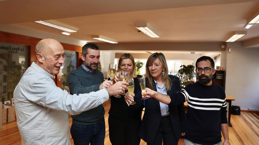 Los portavoces municipales de Avilés felicitan las fiestas y piden sus deseos para 2026
