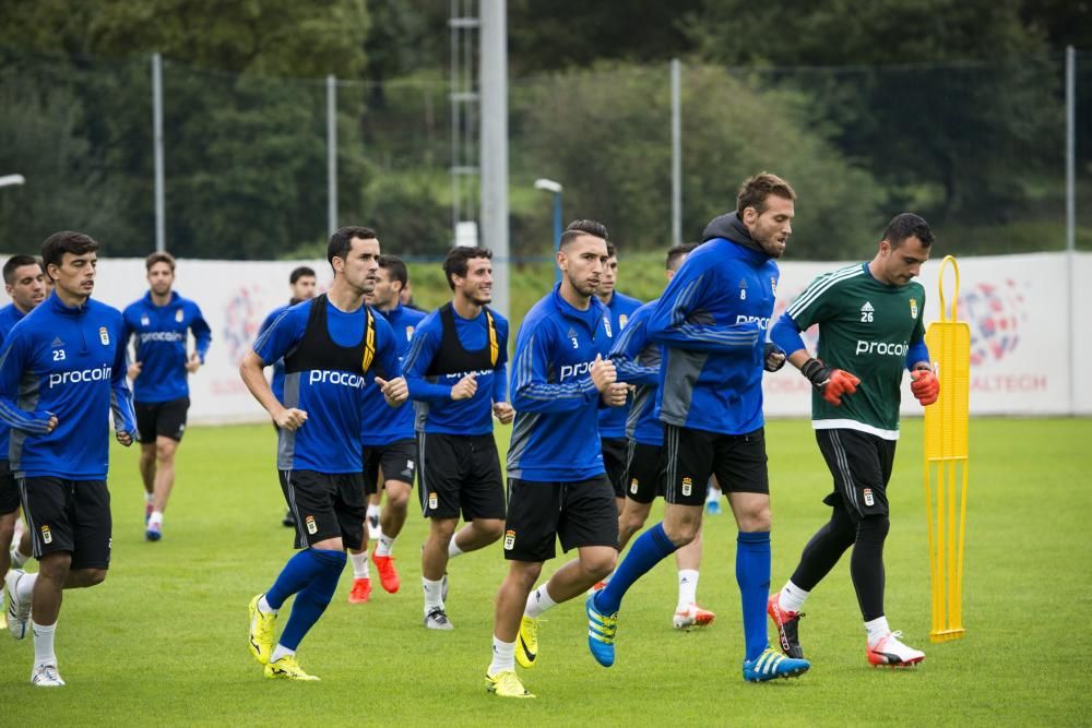 Entrenamiento del Real Oviedo