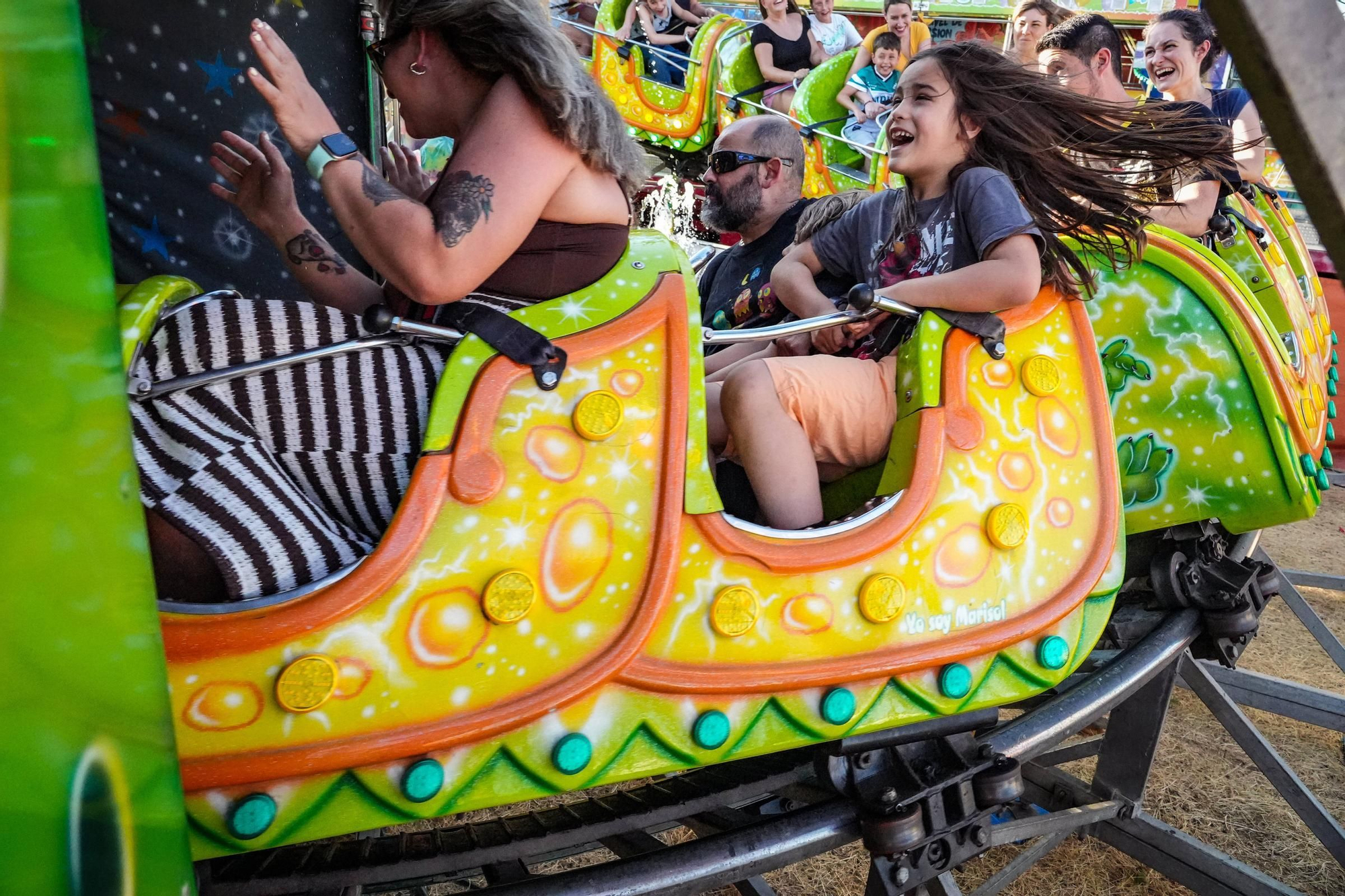 Fotogalería | Los niños conquistan la feria de Badajoz en su día