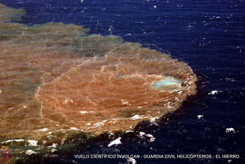 Volcán submarino de El Hierro