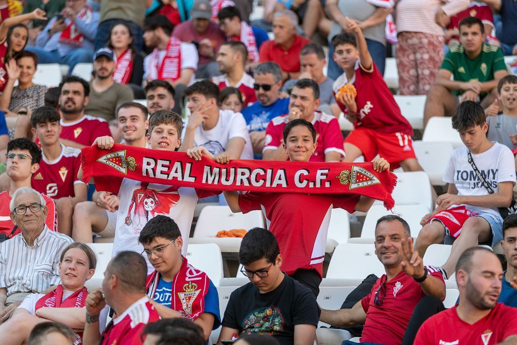 Real Murcia - Castellón, en imágenes