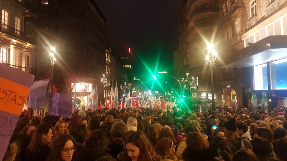 Manifestación del 8-M en Vigo