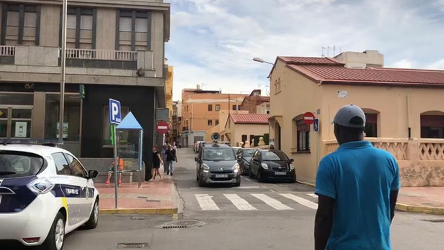 Protesta por la retirada de la Cruz de los Caídos de la Vall