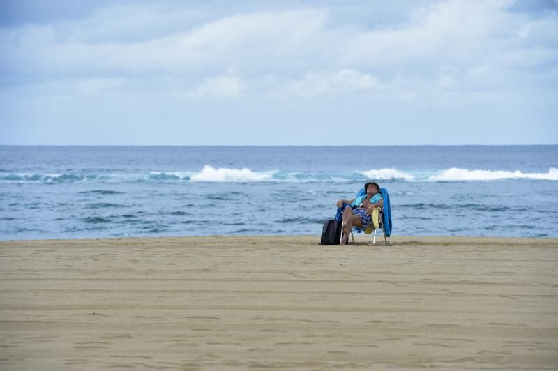 Playa el primer día del año 2021