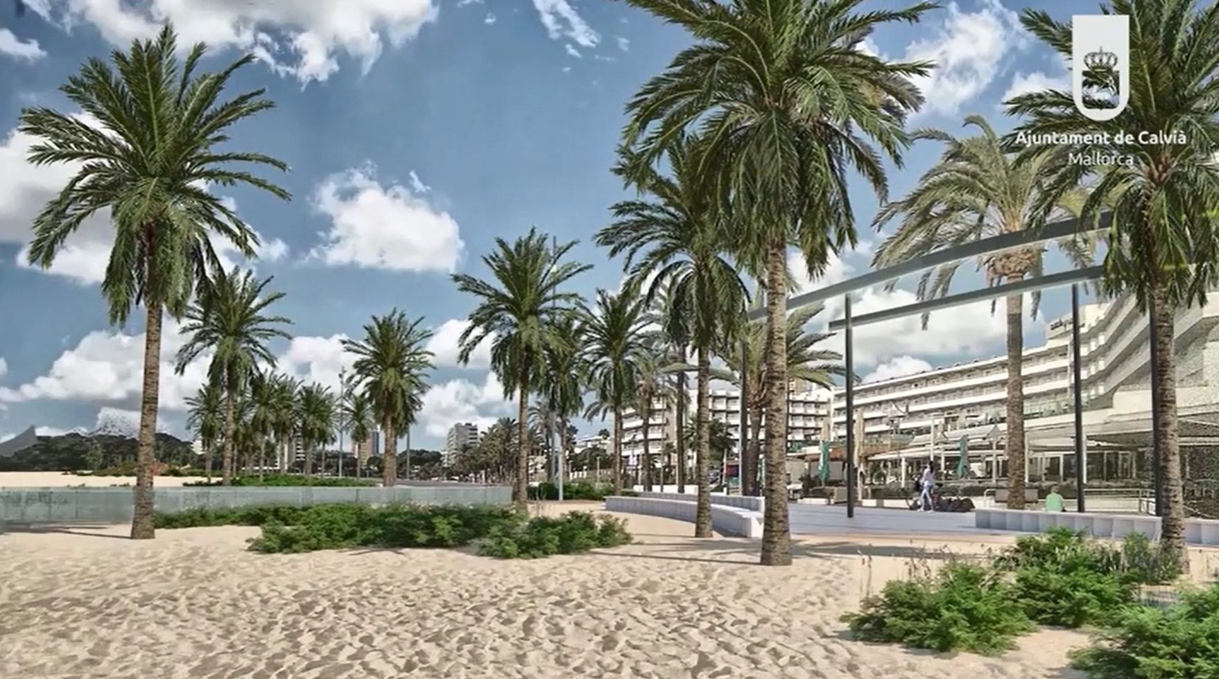 Así será el nuevo paseo marítimo de Magaluf, en imágenes