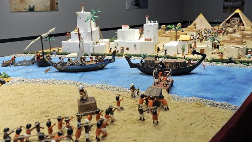 Las Claras recupera este año el original belén de Playmobil y lo exhibe hasta el 8 de enero