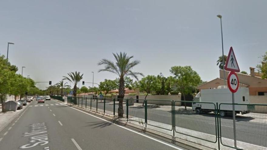 Un herido en un accidente de quad en San Vicente del Raspeig