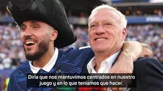 Deschamps no variará su plan con De la Fuente