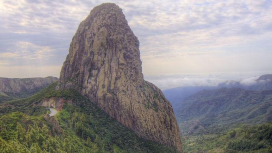 Vista de La Gomera, la última isla en recibir la prestigiosa denominación de Reserva de la Biosfera.