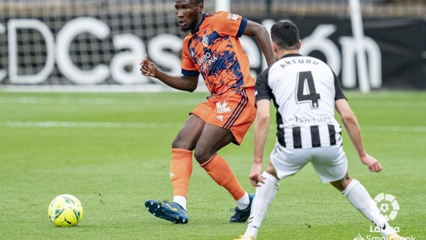 Yac Diori, en el encuentro que se enfrentó al Castellón en Castalia la pasada temporada.