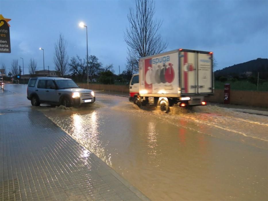 Unwetter auf Mallorca