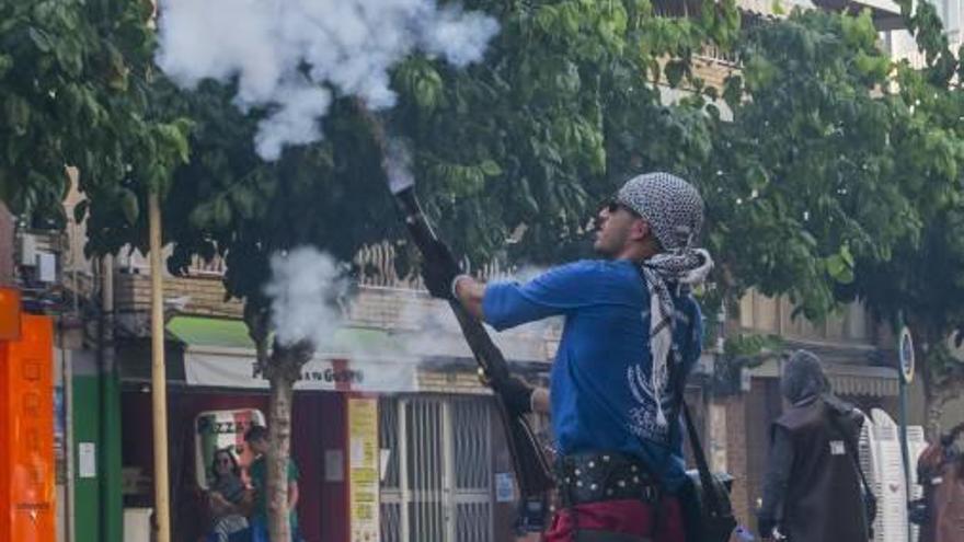 Guerrilla de Mutxamel durante las fiestas.