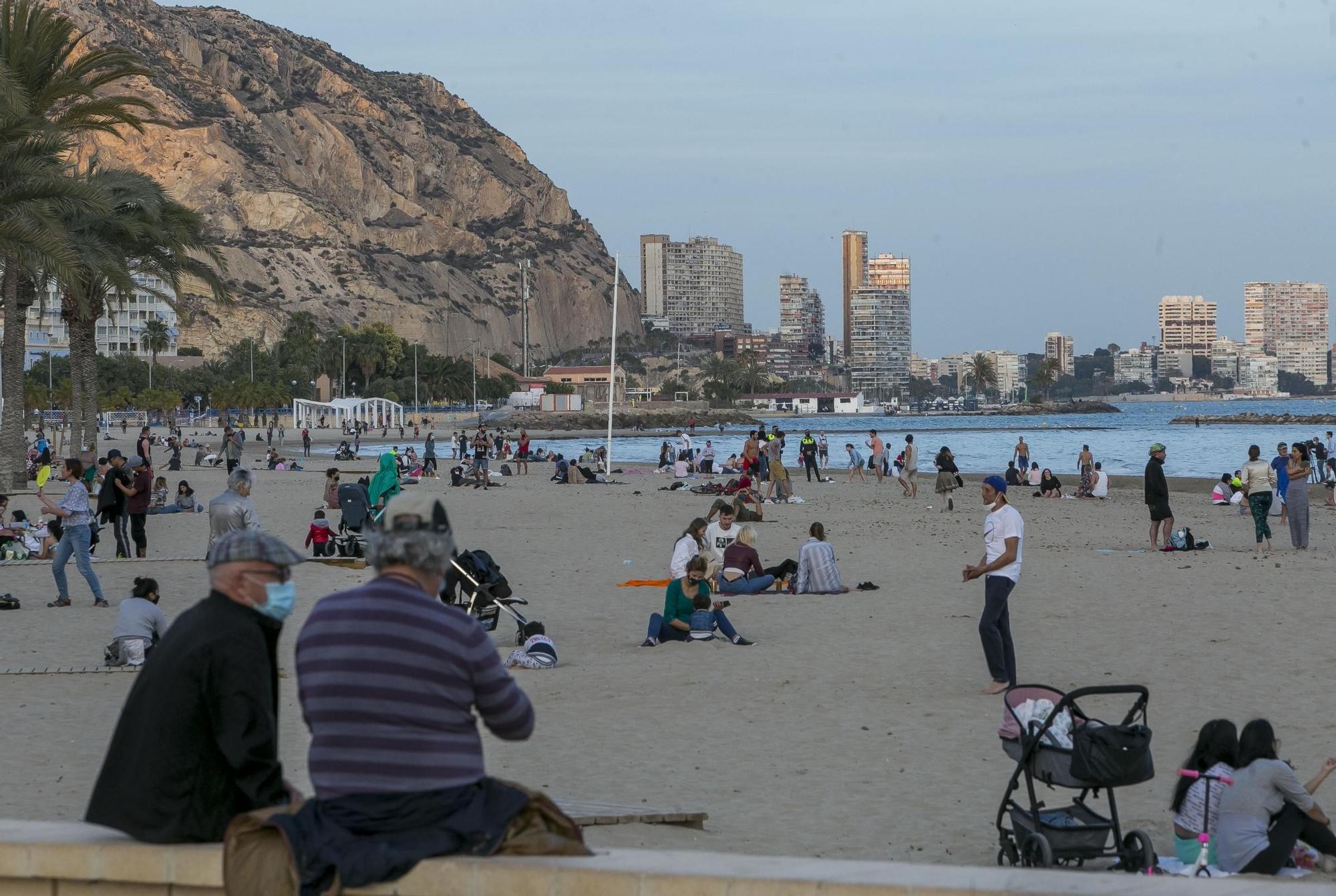 Alicante y Elche superan los 29 grados y baten su récord de calor en enero