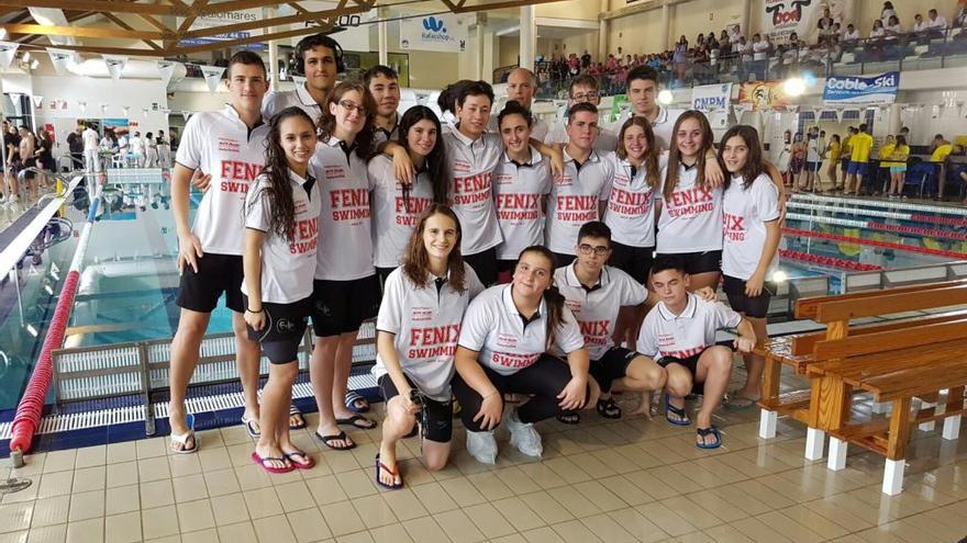 El club natación Fenix-Manises consigue un merecido ascenso a Primera División