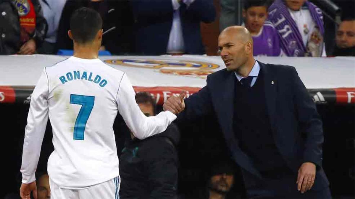 Zidane habló de Cristiano Ronaldo